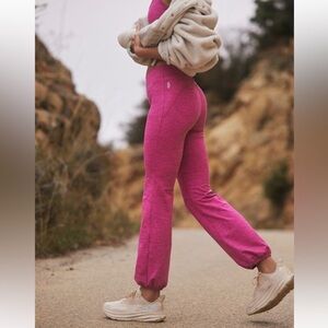 🔆 FP Movement by Free People Heather Pink Let’s Bounce Leggings - XS NWOT